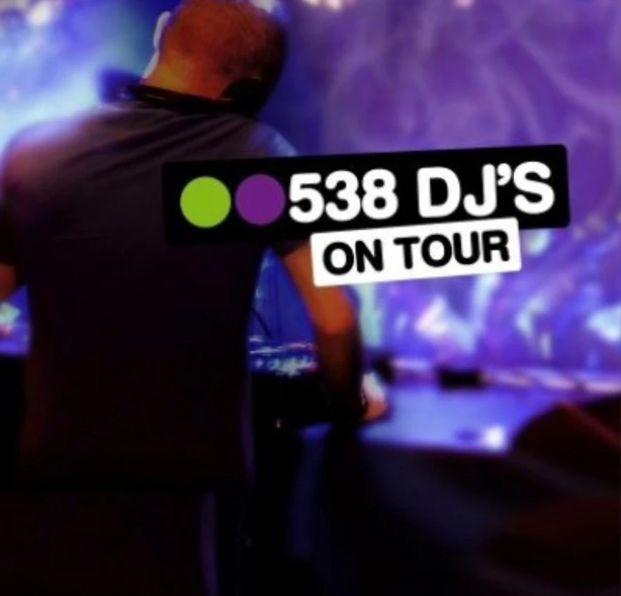 Radio 538 DJ's on tour boeken